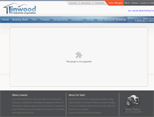 Tablet Screenshot of linwoodcorp.com